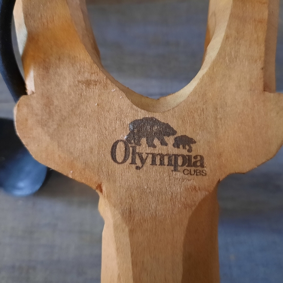 Vintage Carved Wooden Moose Slingshot - Picture 11 of 11